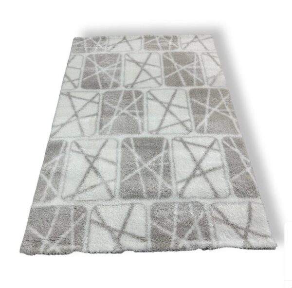 Machine Woven Turkish Modern Light & Dark Rug - Image 2